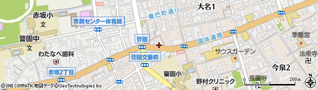 有限会社ハンズたかおか福岡店周辺の地図