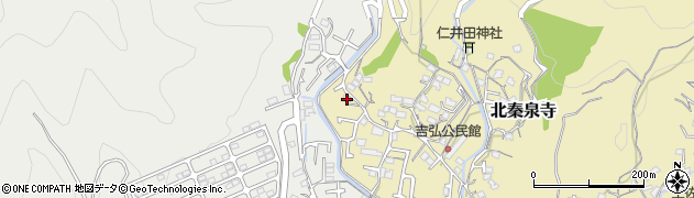 高知県高知市北秦泉寺241周辺の地図