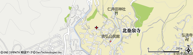 高知県高知市北秦泉寺257周辺の地図