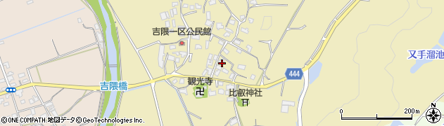 福岡県嘉穂郡桂川町吉隈694周辺の地図
