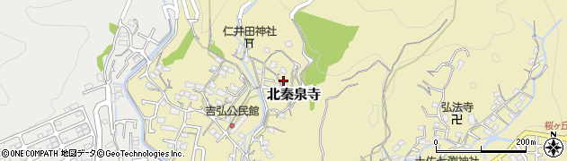 高知県高知市北秦泉寺331周辺の地図