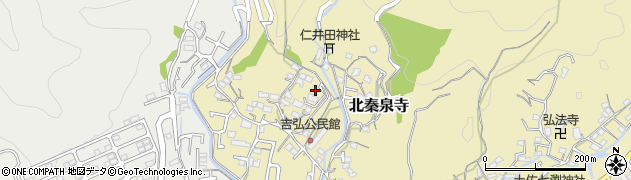 高知県高知市北秦泉寺300周辺の地図