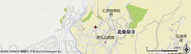 高知県高知市北秦泉寺261周辺の地図