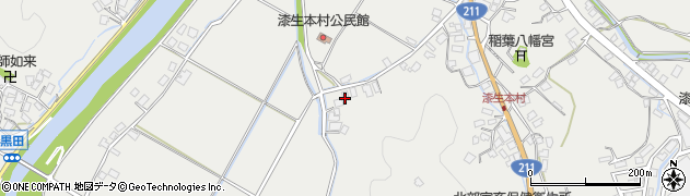 福岡県嘉麻市漆生417周辺の地図