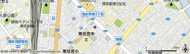 パルティール債権回収株式会社九州営業所周辺の地図