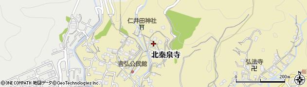 高知県高知市北秦泉寺334周辺の地図
