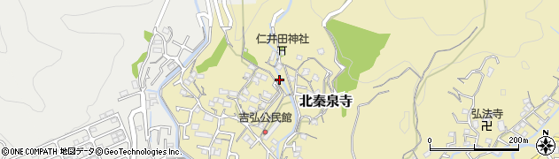高知県高知市北秦泉寺299周辺の地図