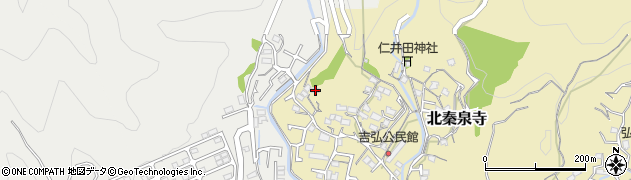 高知県高知市北秦泉寺247周辺の地図