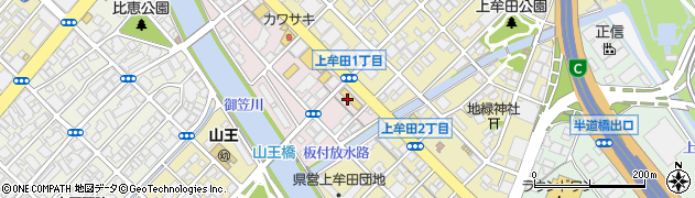 福岡ダイハツ販売株式会社　業務部・経理部門周辺の地図