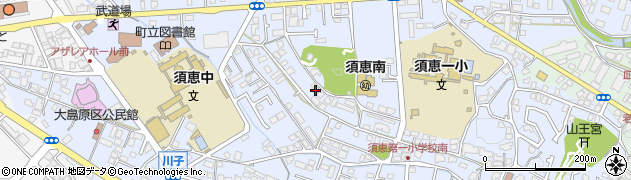 福岡県糟屋郡須惠町上須惠918周辺の地図