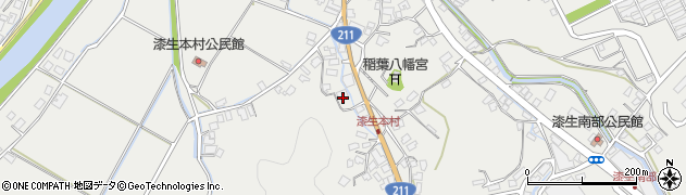 福岡県嘉麻市漆生372周辺の地図
