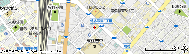 ゴールデンタイムス博多駅南店周辺の地図