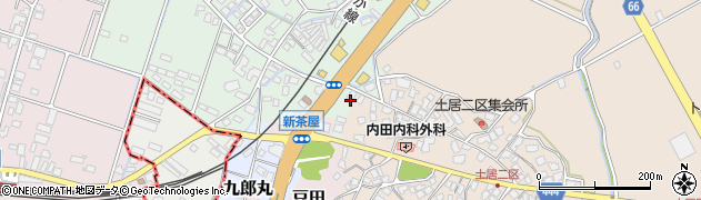 上杉焼肉店周辺の地図