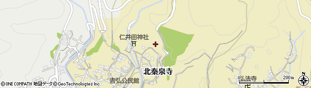 高知県高知市北秦泉寺376周辺の地図