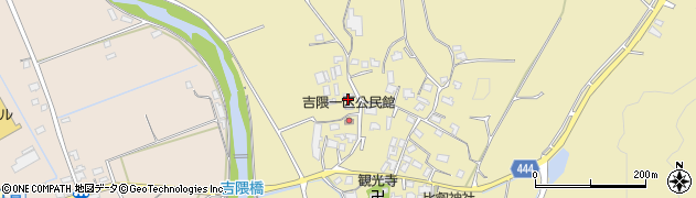 福岡県嘉穂郡桂川町吉隈1191周辺の地図