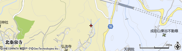 高知県高知市北秦泉寺636周辺の地図