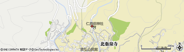 高知県高知市北秦泉寺347周辺の地図