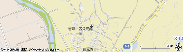 福岡県嘉穂郡桂川町吉隈702周辺の地図
