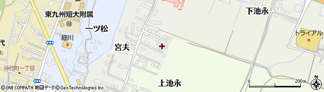 大分県中津市宮夫246周辺の地図