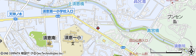 福岡県糟屋郡須惠町上須惠879周辺の地図