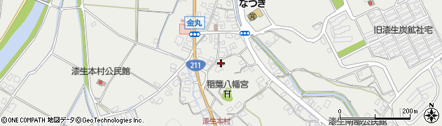 福岡県嘉麻市漆生814周辺の地図
