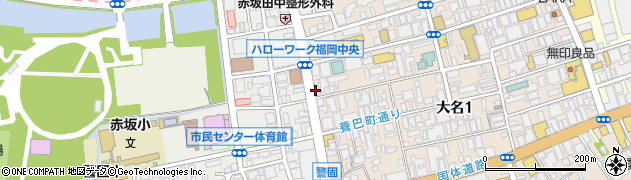 舞鶴興信所周辺の地図