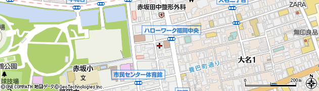 アメリカンジム赤坂店周辺の地図