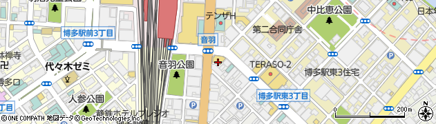 株式会社テクノアート福岡営業所周辺の地図