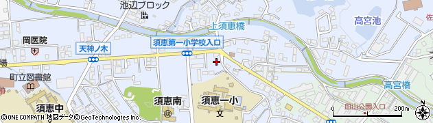 福岡県糟屋郡須惠町上須惠856周辺の地図
