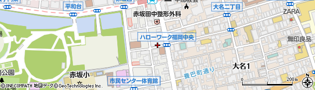 サニー赤坂店周辺の地図