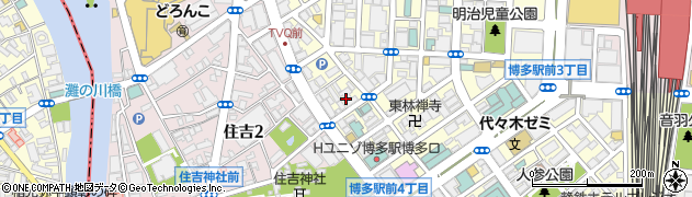 株式会社墨運堂　福岡営業所周辺の地図