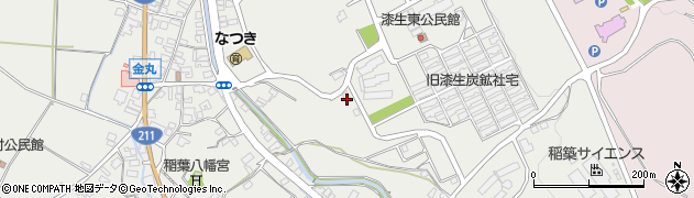 福岡県嘉麻市漆生1245周辺の地図