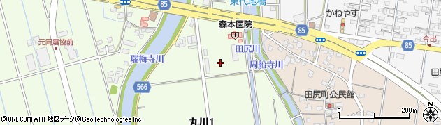 福岡県福岡市西区丸川周辺の地図