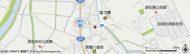 福岡県嘉麻市漆生809周辺の地図