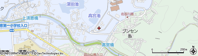 福岡県糟屋郡須惠町上須惠63周辺の地図