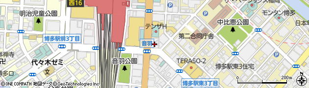 キンコーズ　筑紫口店周辺の地図