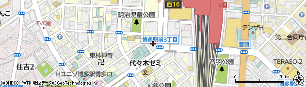 九州厚生局　社会保険審査官周辺の地図