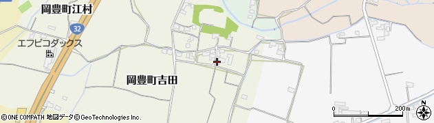 高知県南国市岡豊町吉田126周辺の地図