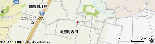 高知県南国市岡豊町吉田101周辺の地図