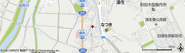 福岡県嘉麻市漆生837周辺の地図