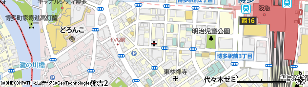 コンテックス株式会社　福岡営業所周辺の地図