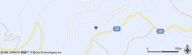 愛媛県上浮穴郡久万高原町日野浦4390周辺の地図