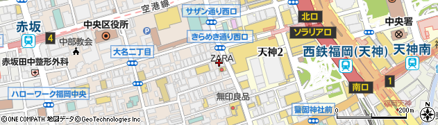 有限会社福岡宝石バンク周辺の地図