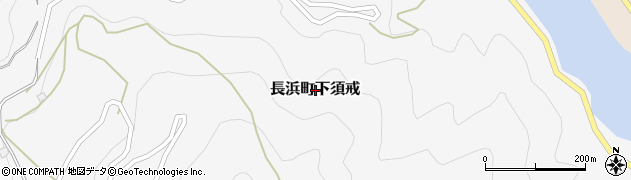 愛媛県大洲市長浜町下須戒周辺の地図