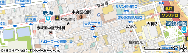 ロエコバイジャム（ＬＯＷＥＣＯｂｙＪＡＭ）福岡店周辺の地図