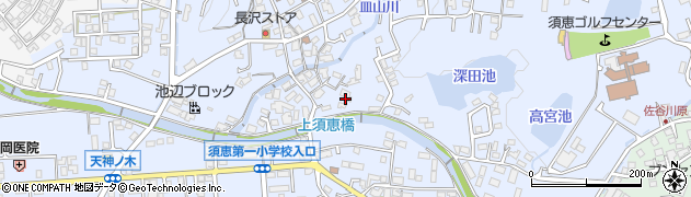 福岡県糟屋郡須惠町上須惠704周辺の地図