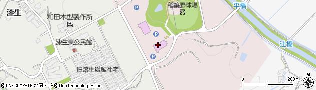 嘉麻市なつき文化ホール周辺の地図