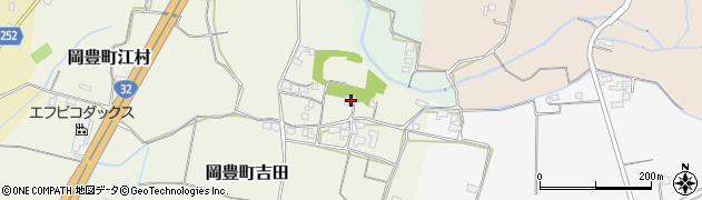高知県南国市岡豊町吉田154周辺の地図