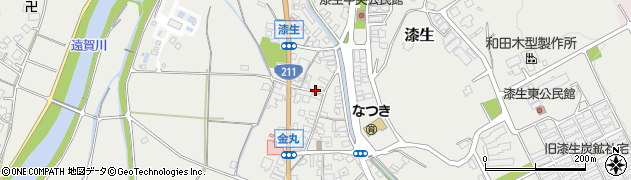 福岡県嘉麻市漆生1590周辺の地図