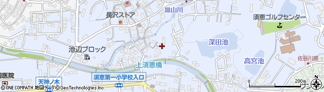 福岡県糟屋郡須惠町上須惠710周辺の地図